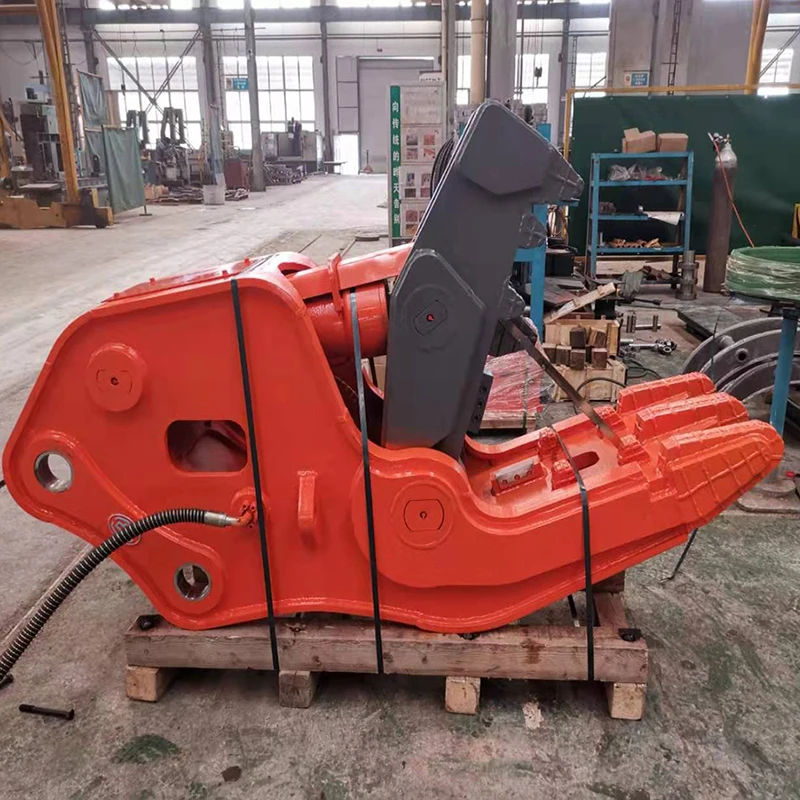 
20t excavator hydraulic cement jaw crusher, concrete jaw crushing machine 
