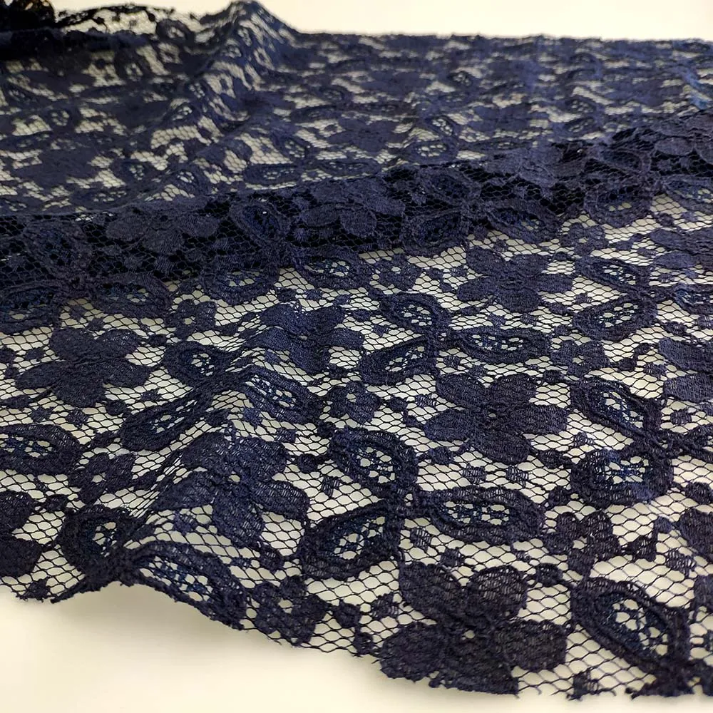 2020 fashion knitting white cotton blouse lace fabric for new dress