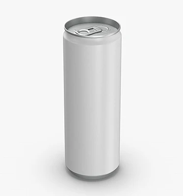 250ml Slim Cans Aluminum for Beverage Soda Blank by HONGFENG