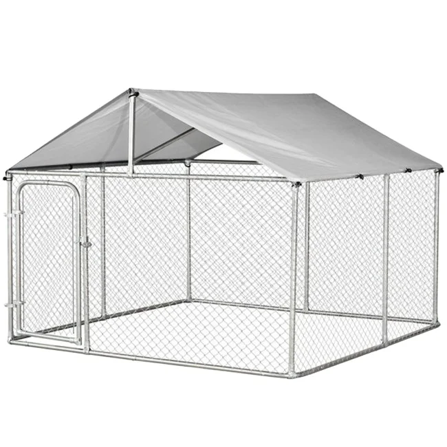 houses cage large galvanized type and Eco-Friendly feature outdoor dog kennels gardenyard dog cages wholesale