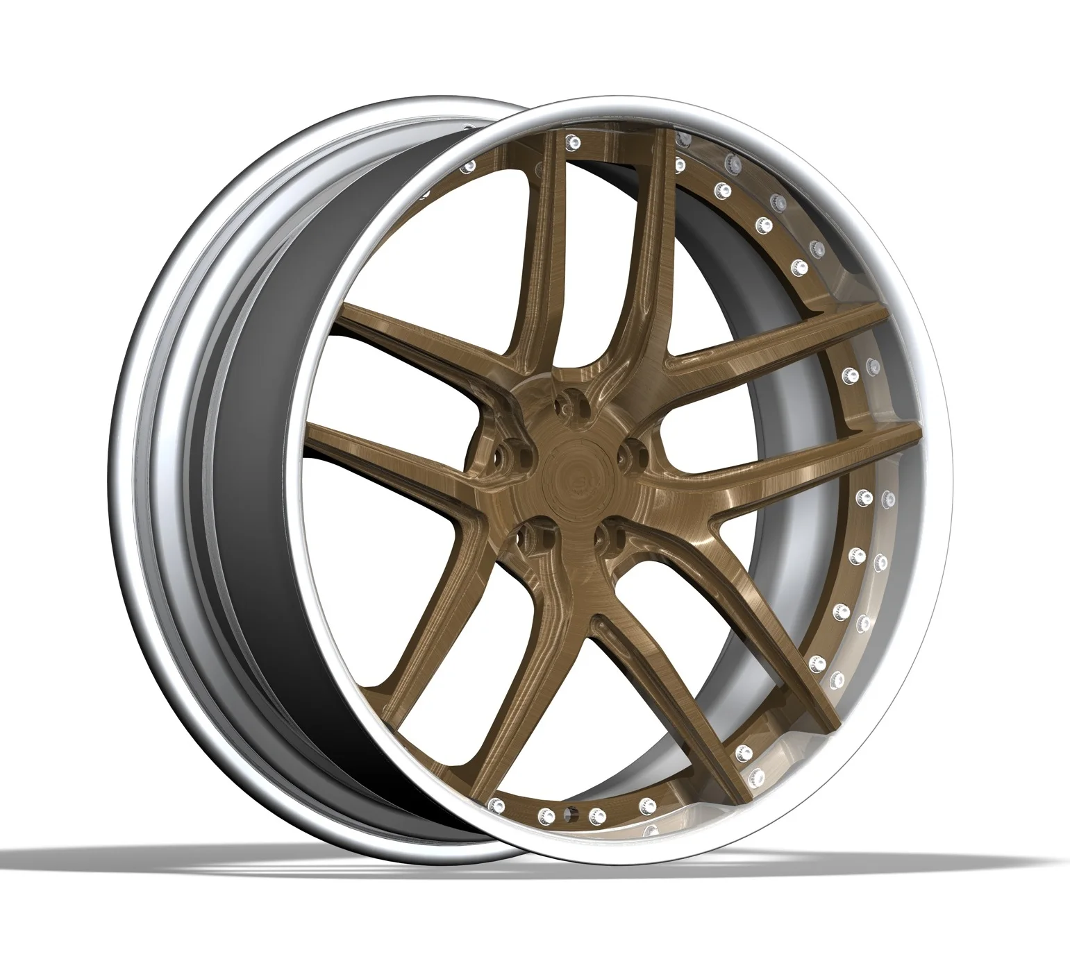 
Carlision Customized luxury monoblock 2 piece 3 piece forged alloy wheels for high end racing cars 