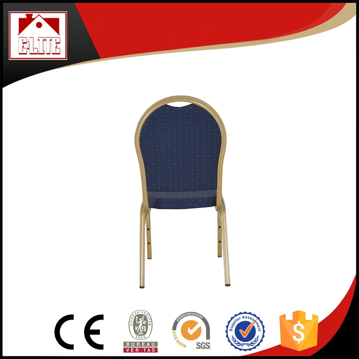 Top product wholesale luxury banquet chair aluminum frame customizable pattern dining room furniture banquet chair