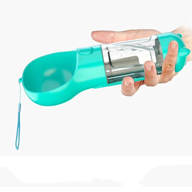 factory cheap price BPA Free Leak Proof Dog Water Dispenser with Drinking Bowl Dog Water Bottle Pet water bottle