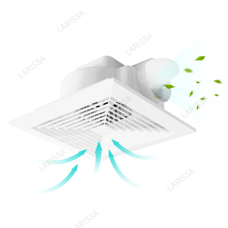 High Performance 40W Electric Ceiling Ventilation Fan Powerful Suction with Large Air Volume All Copper Motor