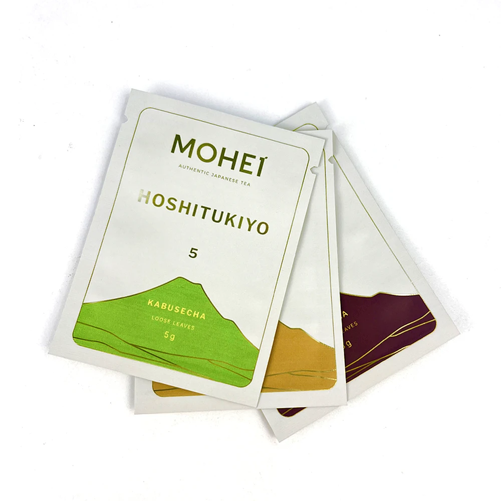 Free Sample Custom Printing Three Sides Seal Zipper Bag Mylar Bag For Tea Gummies Cookie Packaging Bag