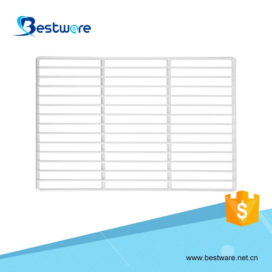 Plated Wire Netting Professional Equipment Metal Rack For Kitchen Mini Fridge Refrigerator Wire Shelves