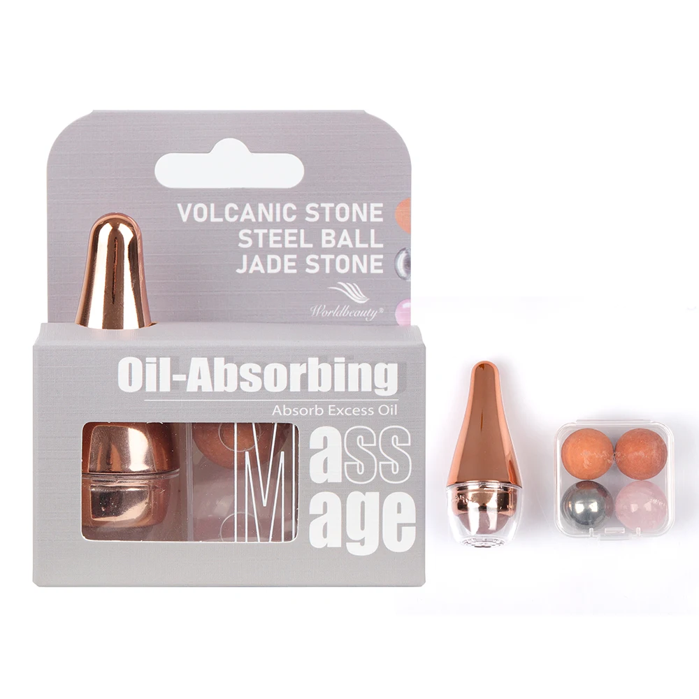 Новинка 2020, вулканическое масло для лица, абсорбирующий ролик для лица, T-zone, снятие масла, уход за кожей, вращающийся шарик для носа, инструмент для ухода за кожей лица