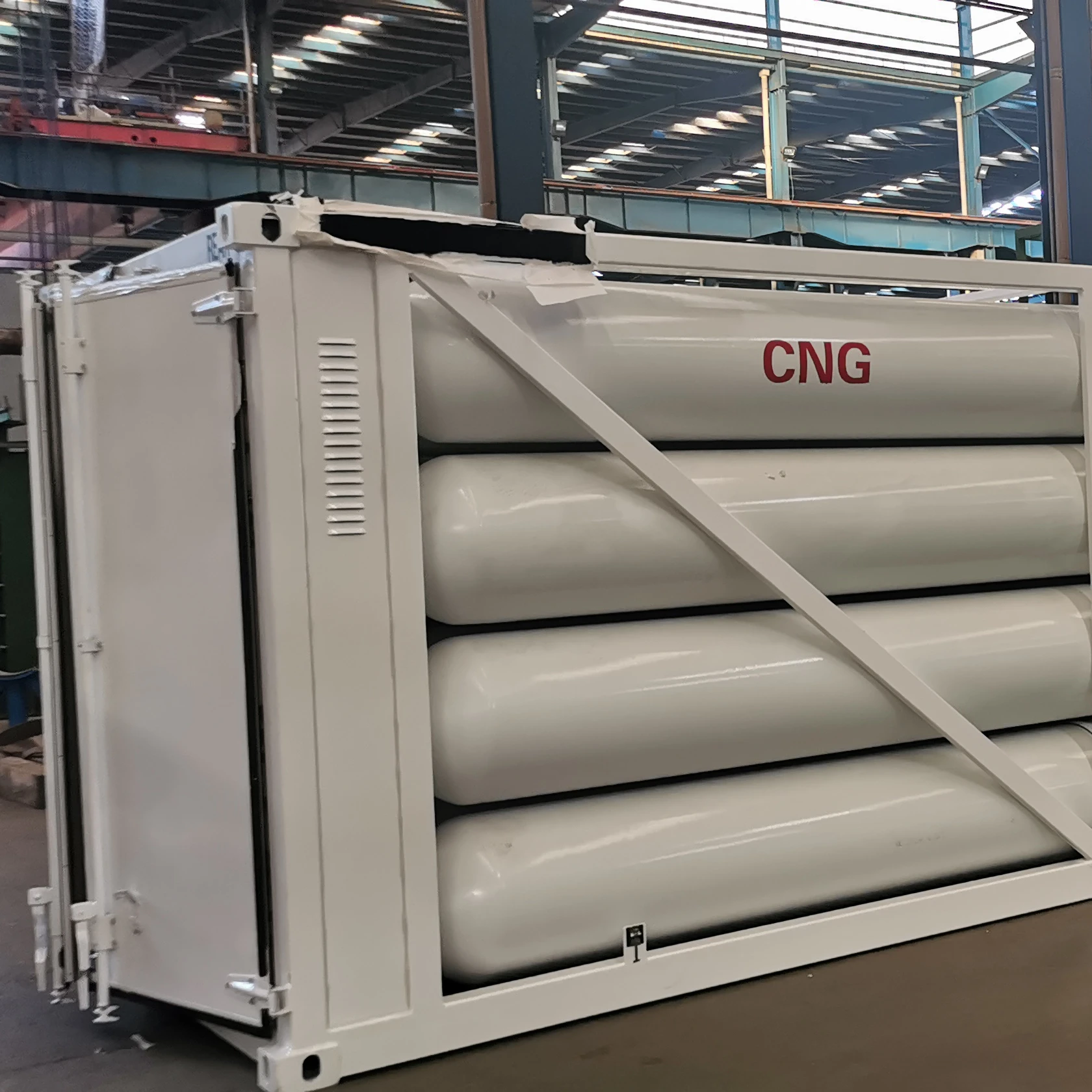 Контейнер для перевозки сжатого природного газа/Каскадный контейнер для перевозки сжатого природного газа 25 МПа