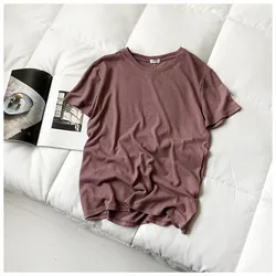 Organic bamboo tshirt men wholesale Eco-Friendly Unisex Bamboo t shirt Organic Plain T Shirts for men bambu tshirt