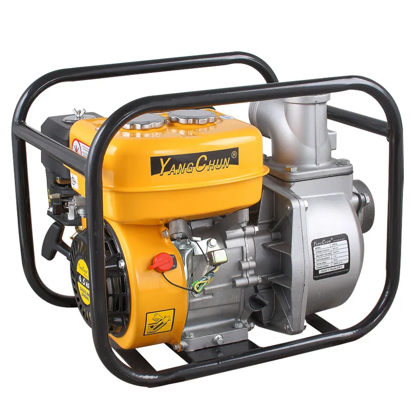 2-Inch 4-Stroke Single Cylinder Air-Cooled Gasoline Water Pump for Agriculture Irrigation & Farmland Sewage Treatment