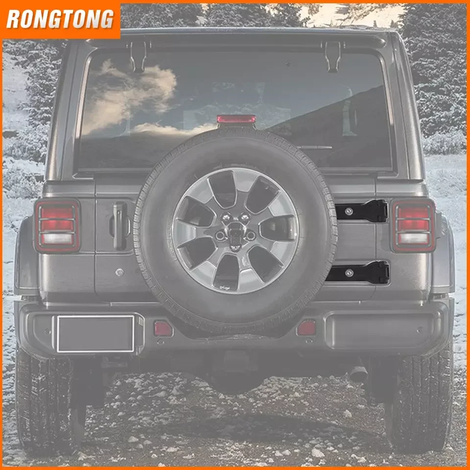 Newest Car Interior Accessories Spare Tire Hinge for Jeep Wrangler JL Parts 2018+