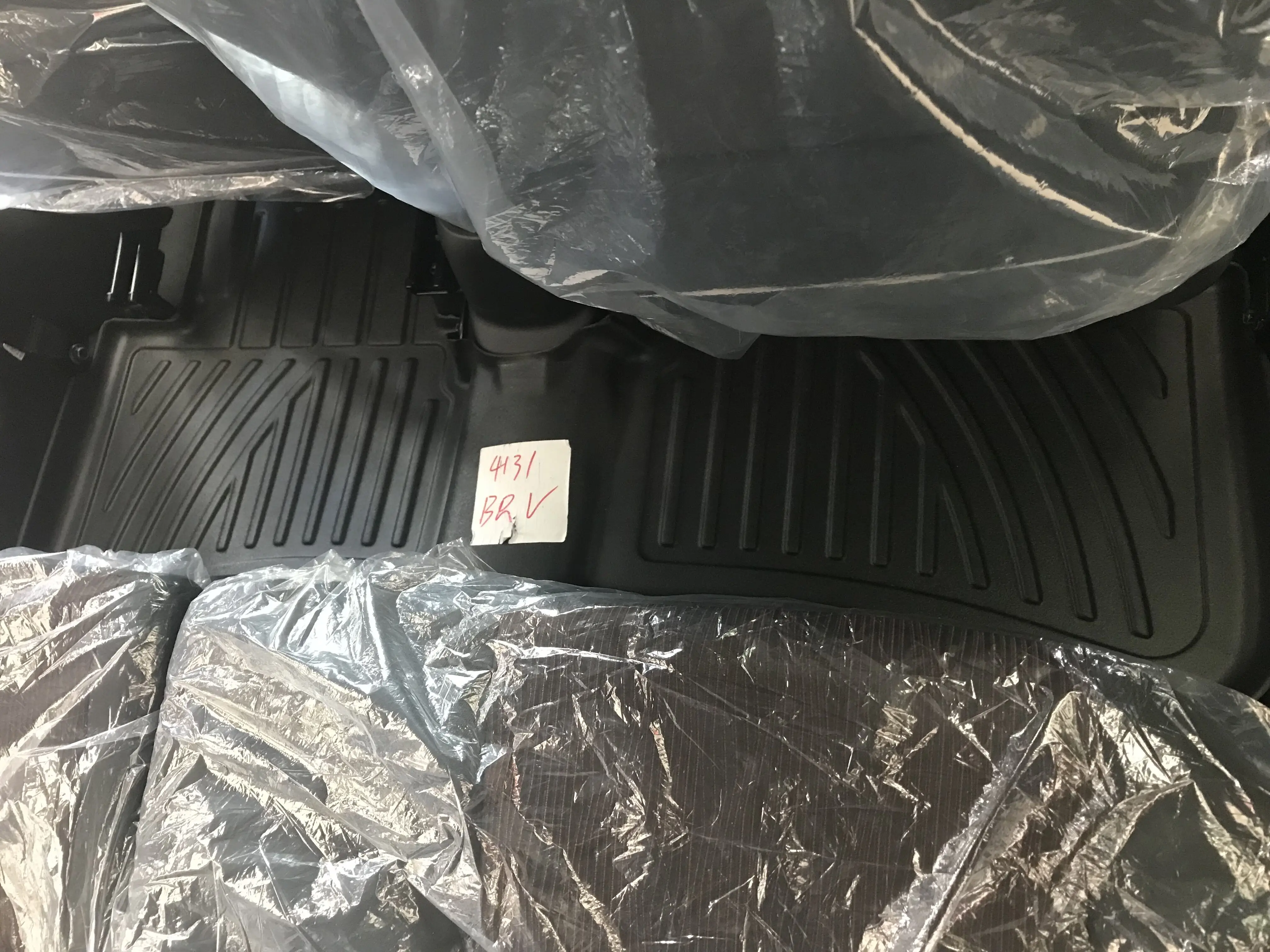 Factory Wholesale Custom Auto Carpet Deep Dish TPE Car Seat Mats 3D 5D Floor Mats Car Foot Mats for HONDA BR-V