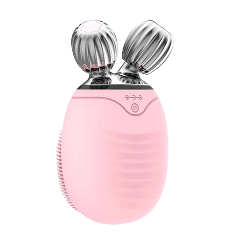 Best Selling Silicone Facial Cleanser Brush Portable Face Cleaning Massage Washing Tools Facial Cleaning Brush
