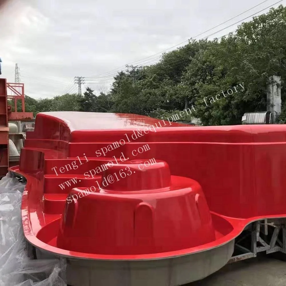 
Mold factory Top sale custom size high gloss surface gel coat swimming pool fiberglass mold 
