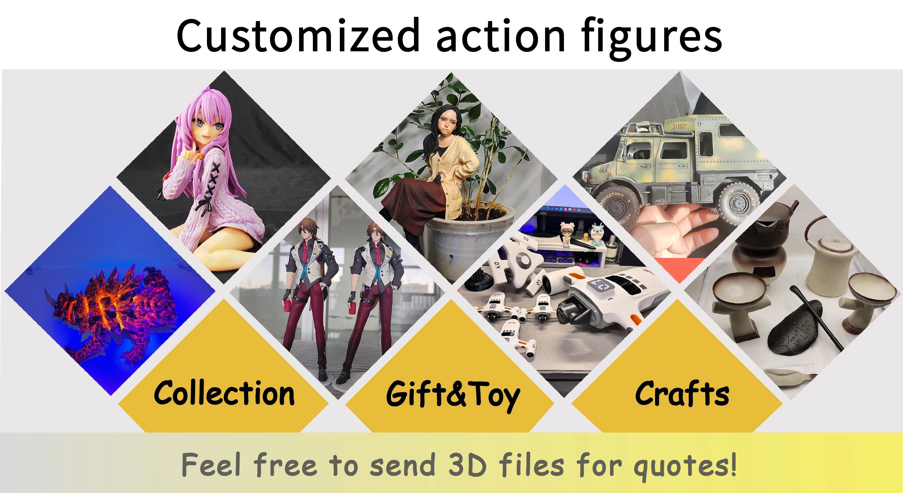 Custom Elaborate Anime Figure Anime Girl Figurine Toy Figure Statues Action Figures For Gift Crafts