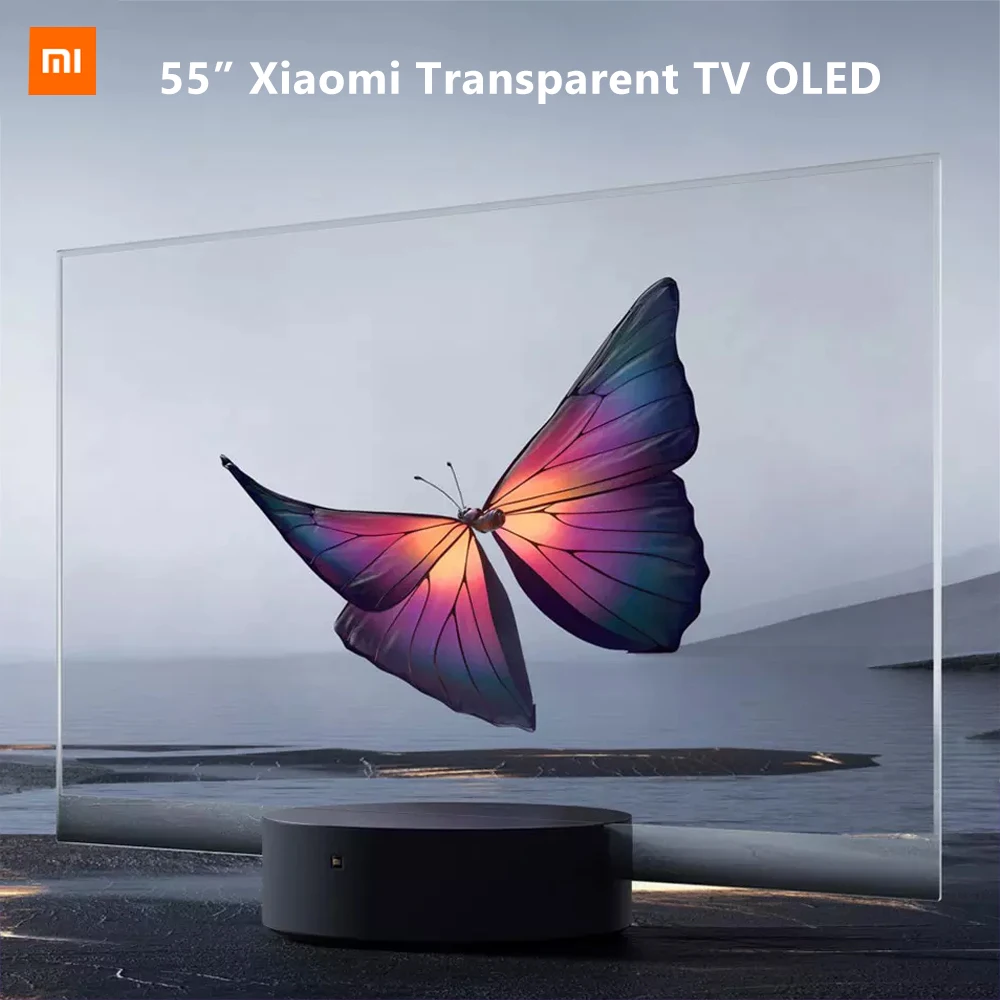 
Xiaomi Transparent TV 55 Inchs OLED Artificial Intelligence 5.7mm Ultra-thin Screen Support Bluetooth 5.0 Dolby Atmos Smart TV 