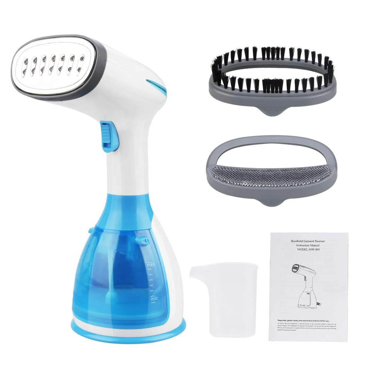 1500W Portable Ironing Wrinkle Remover 15s Fast Heat-up Handheld Clothes Garment Fabric Steamer 280mL Steamer Hand Steam Iron