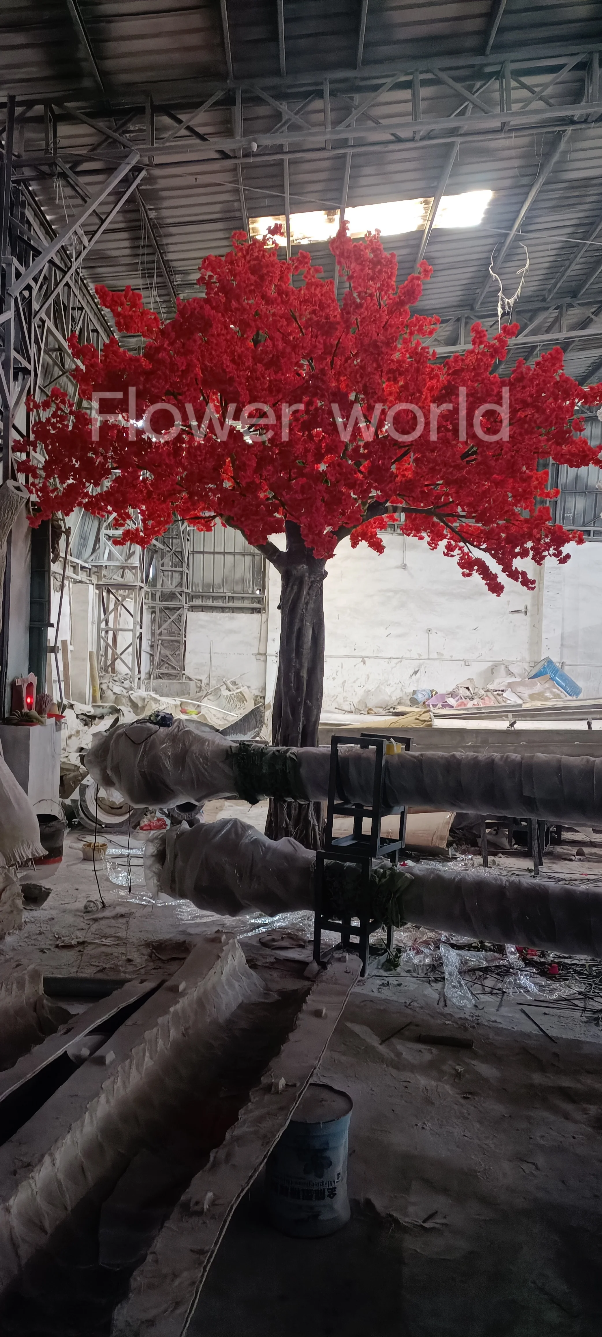 Customize artificial plants tree Wedding Decoration Artificial Cherry Blossom Tree Pink America Yellow White tree decor