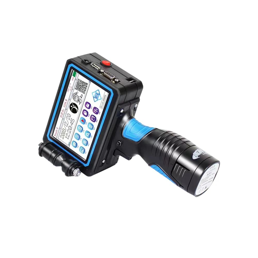 More languages TIJ 12.7mm newest expiry date online  handheld inkjet for  belt thermal portable lot number batch number