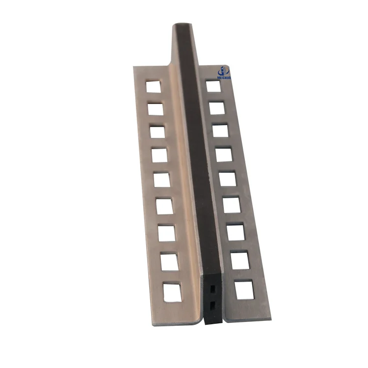 Custom tile joint 2.5m Aluminum floor movement joint for absorbing expansion stress