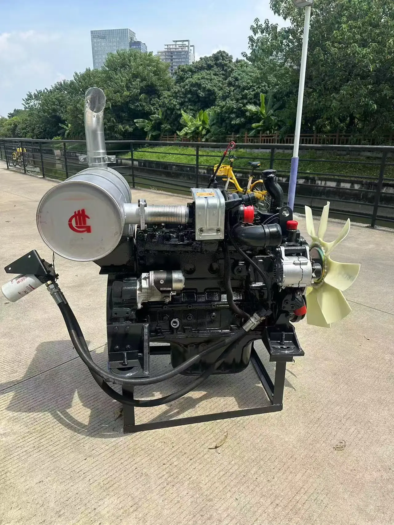High Quality Single Diesel Generator Power Generator with Cylinder Engine 6BTAA5.9-G12  At Factory Sale