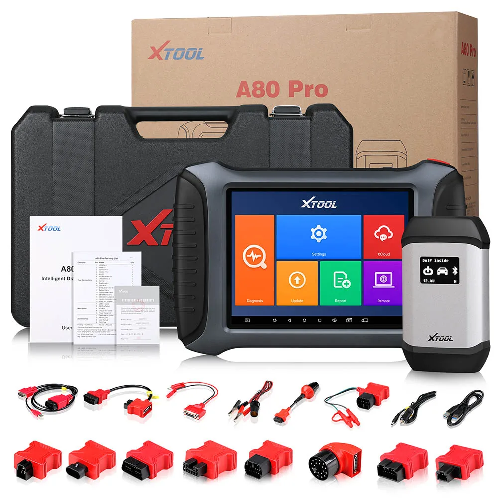  Инструмент полной диагностики XTOOL A80 Pro H6 с программированием клавиш/программированием ЭБУ/специальными функциями совместимыми