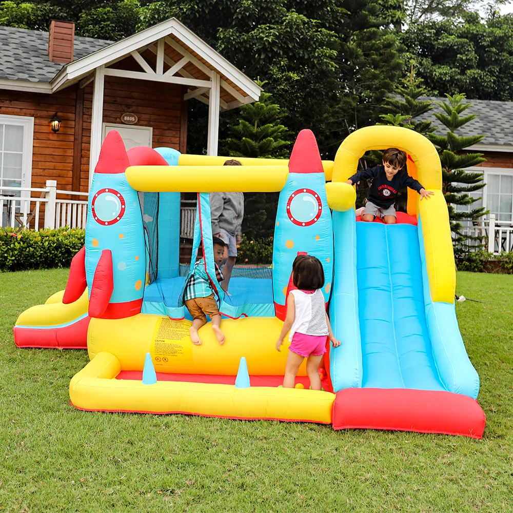 New Time Wholesale Bouncing Castle Inflatable Class Jumper Manufacturer Moon Bounce Inflatable