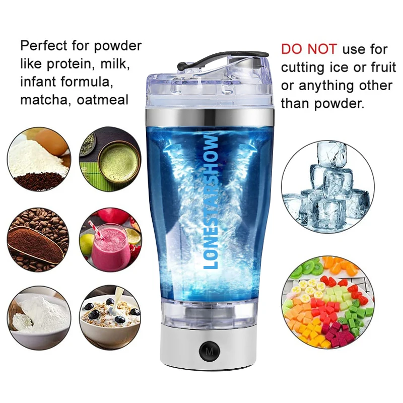 Ready to Ship Automatic Electric Milk Coffee Mixer Cup Bottle Easy Carrying Electric Protein Shaker