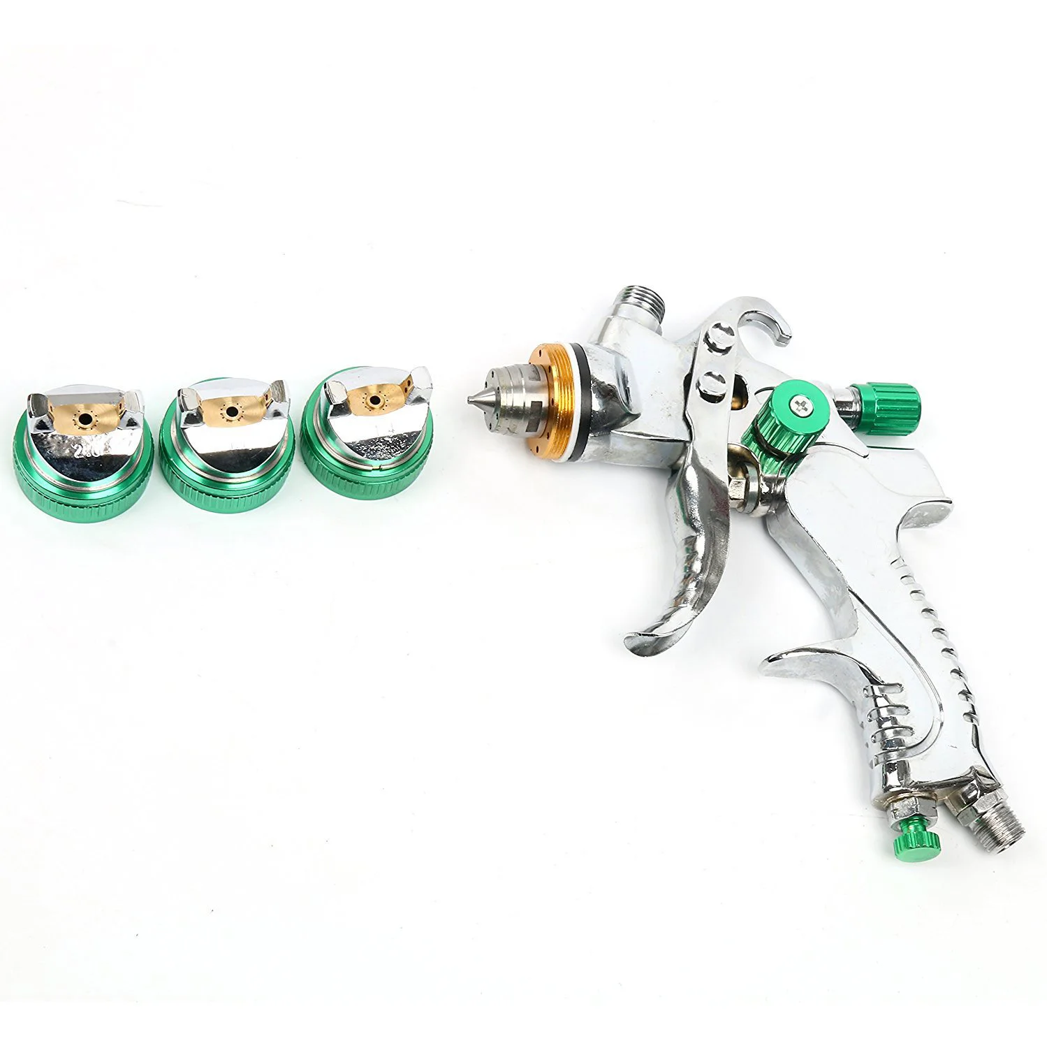 Spray gun three-piece auto repair spray gun 1.3/1.4/1.7 high atomization spray gun gravity type