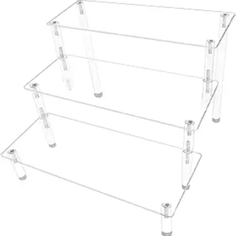 High quality multipurpose customized acrylic display stand and acrylic brochure magazine organizers display stand