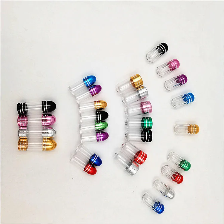High Quality PS 2g Small Plastic Capsule Shaped Bottle for Packaging Male Enhancement Pills Capsules Container
