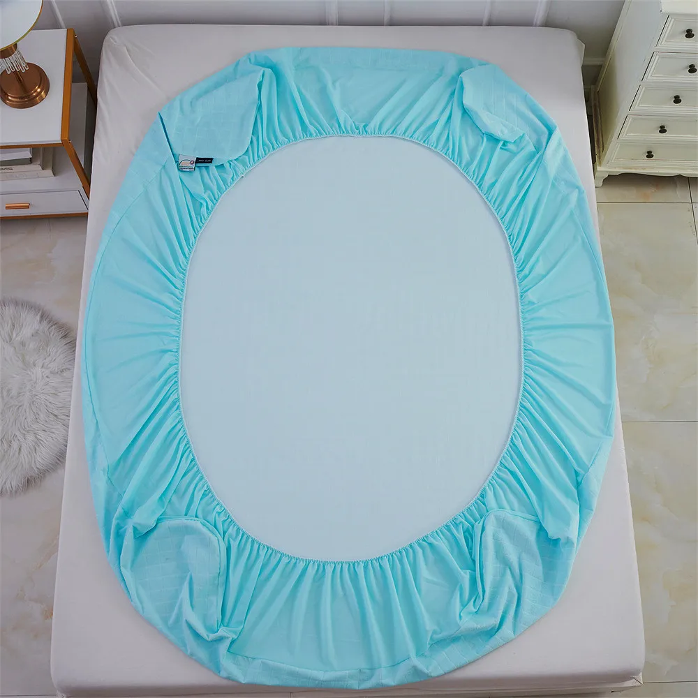 Terry Cotton Soft Baby Crib Sheets Waterproof Mattress Protector Cover Knitted Technics for Home or Hospital Use