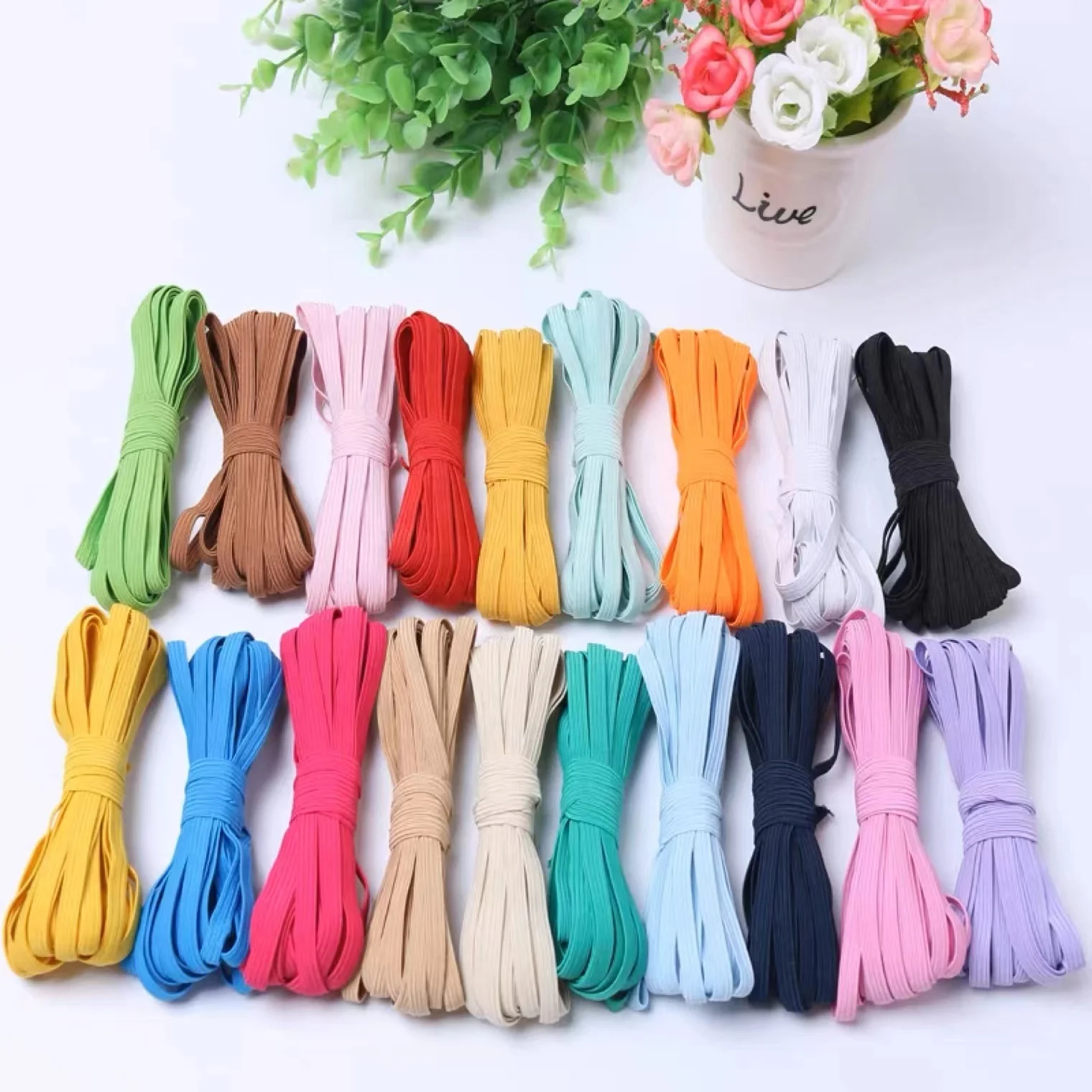 N95 high quality 5mm elastic band earloop for mask