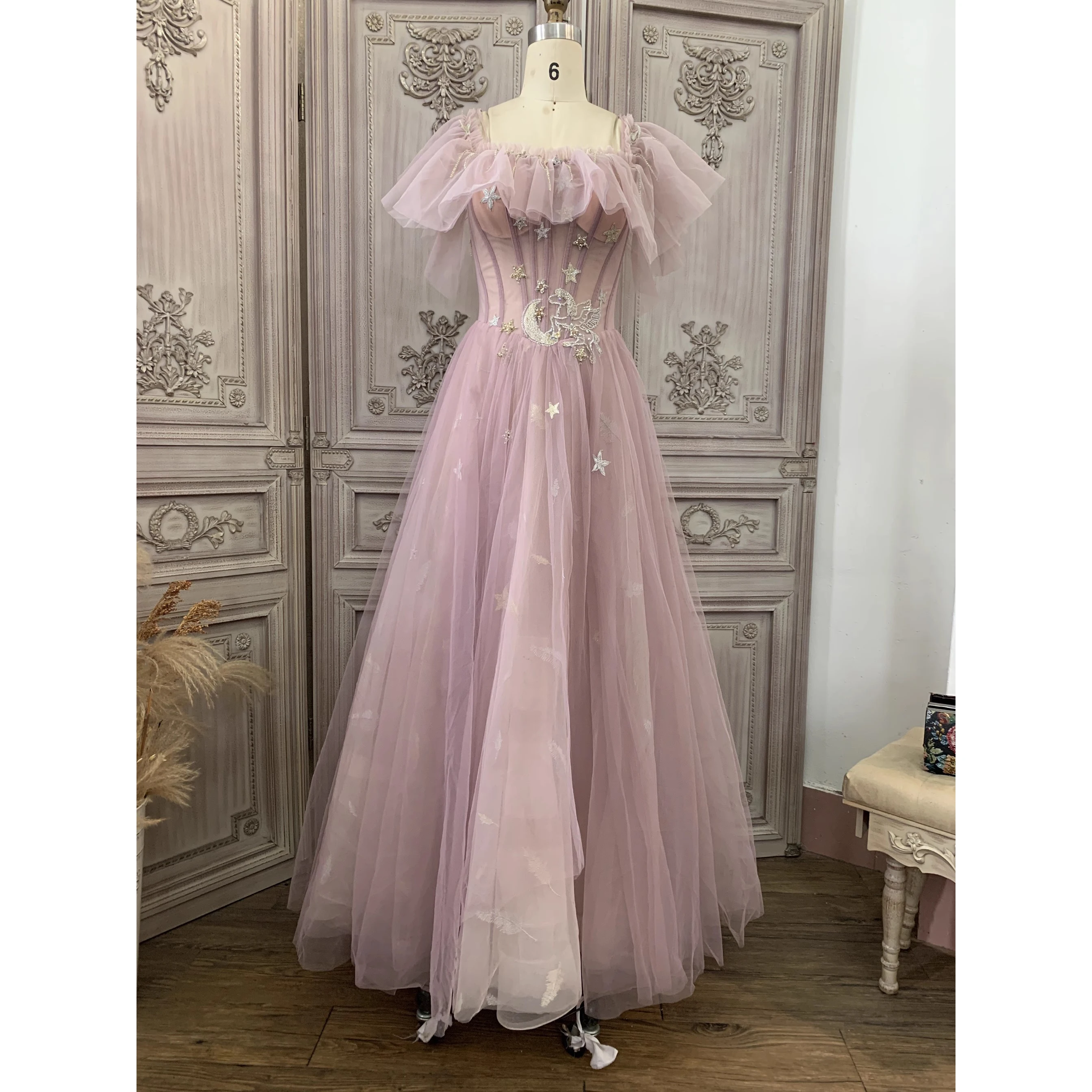 Custom Pink Bridesmaid Evening Dresses Manufacturer