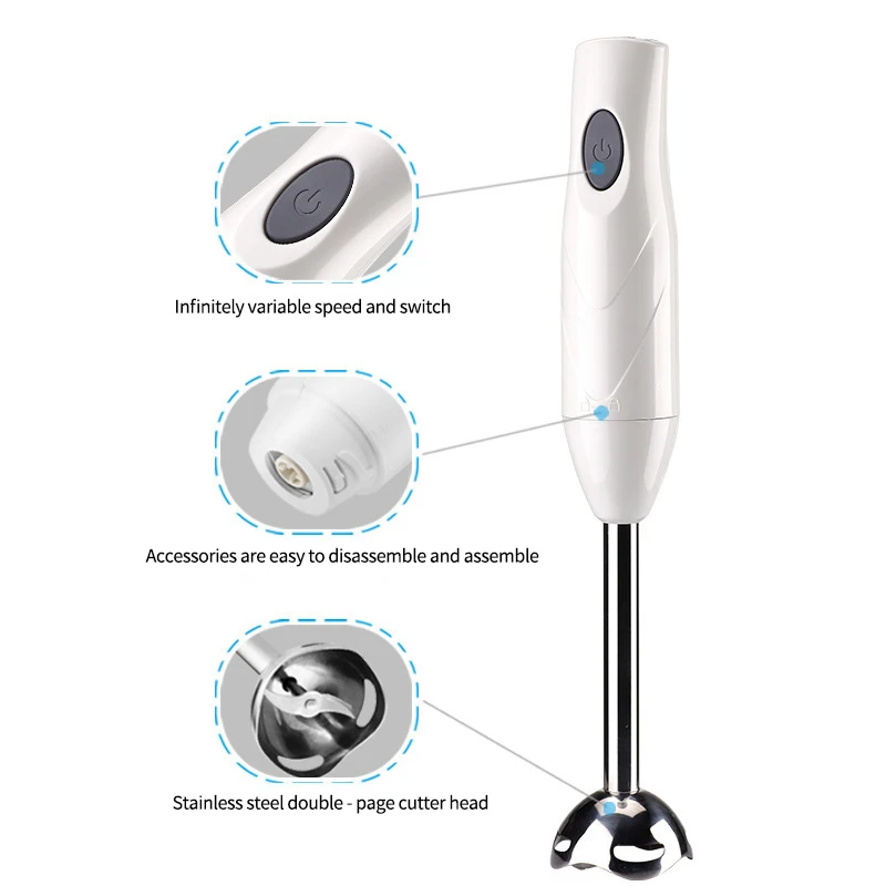 800 Вт Многофункциональный перезаряжаемый портативный пластиковый стакан для овощей комбайн детского питания блендер
