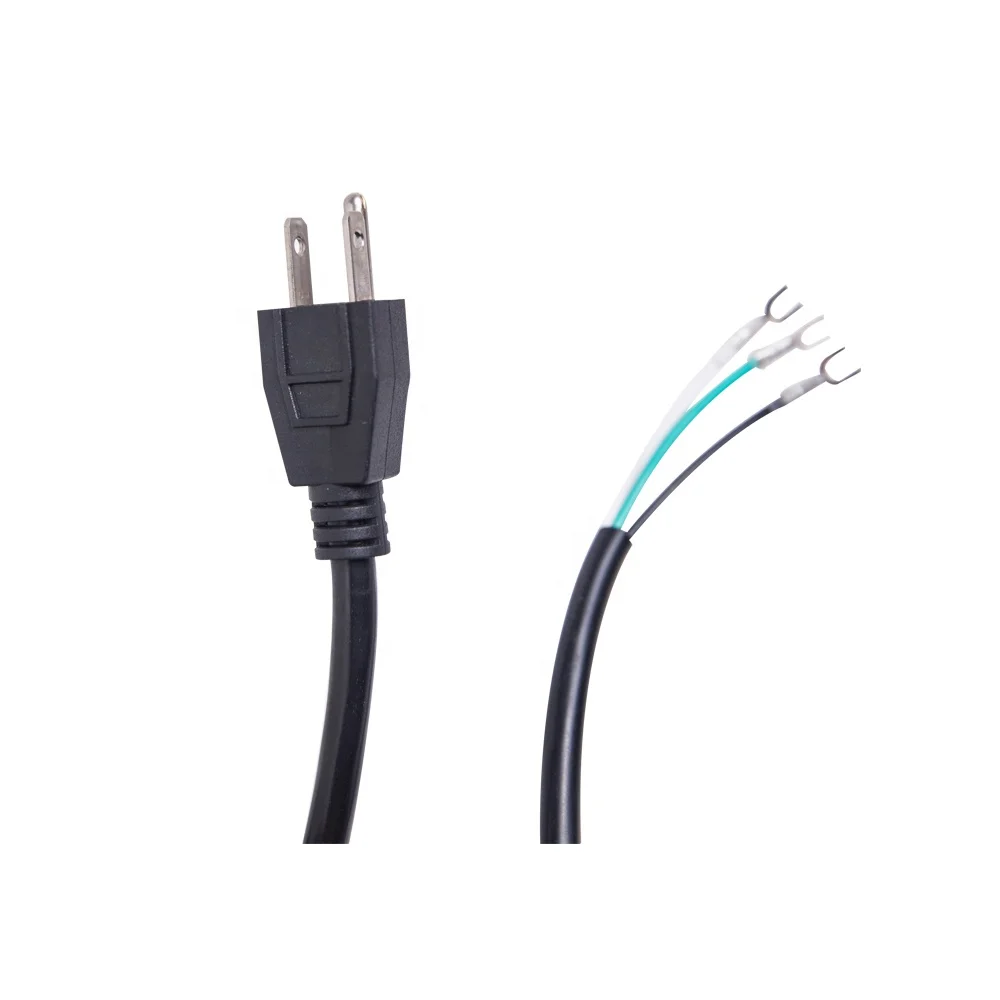 2019 Hot sale USA ZB-03E 3 pin NEMA5-15P plug power cord 3 cores to you