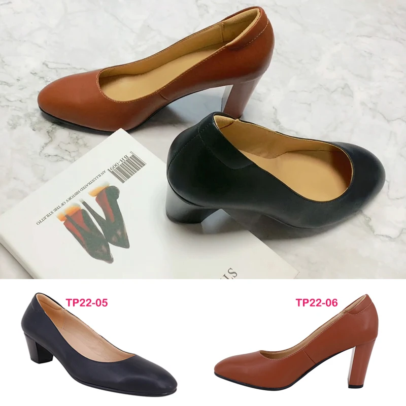High Heels Shoes For Women Hot Selling Fashion Sexy Lady Thick Chunky Heel High Platform Heels Shoes For Women