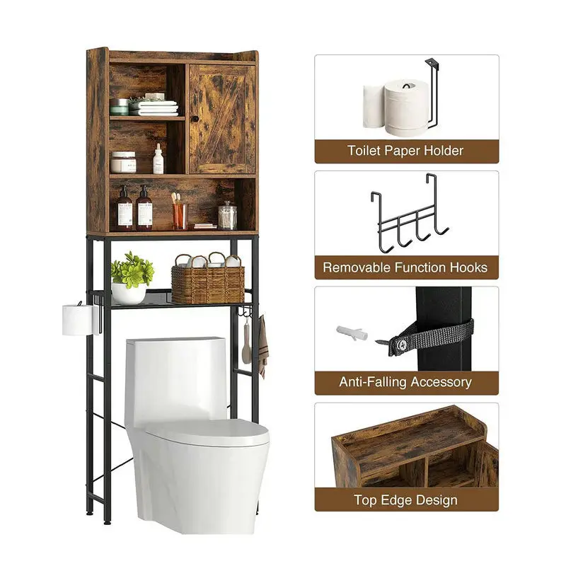 Toilet Floor Storage Rack Washing Machine Storage Rack Storage Cabinet Above The Toilet