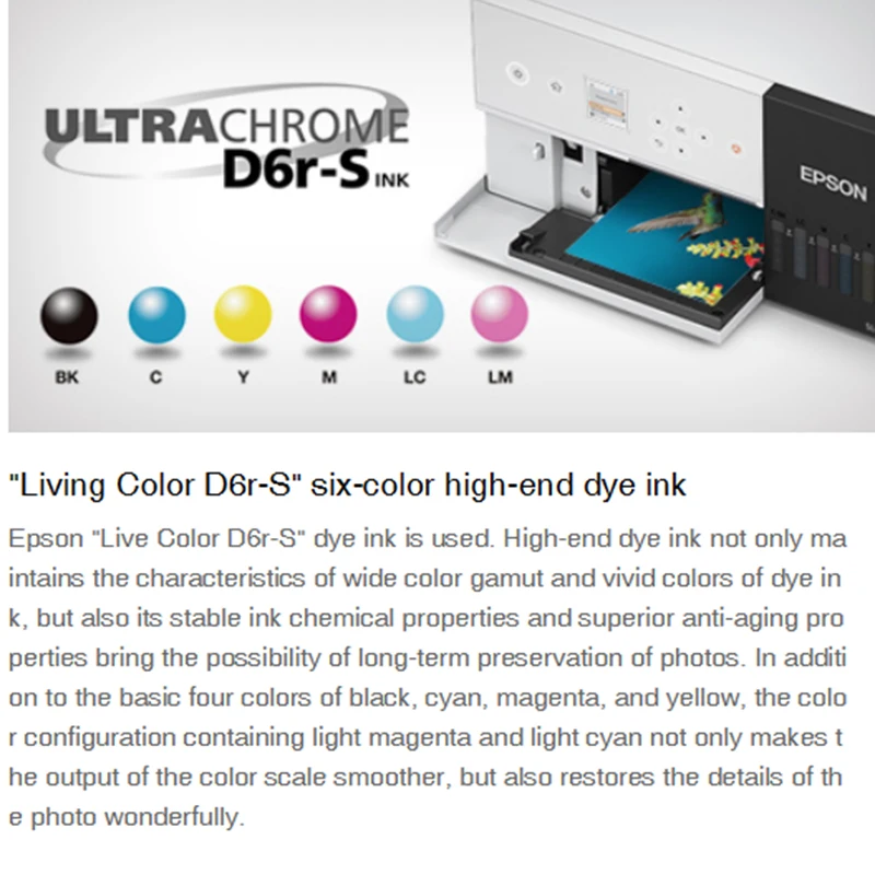 High Quality Photo Printer Photo Printer Ep Son Compact Design Double-sided Photo Printer Dry Image Printing Device