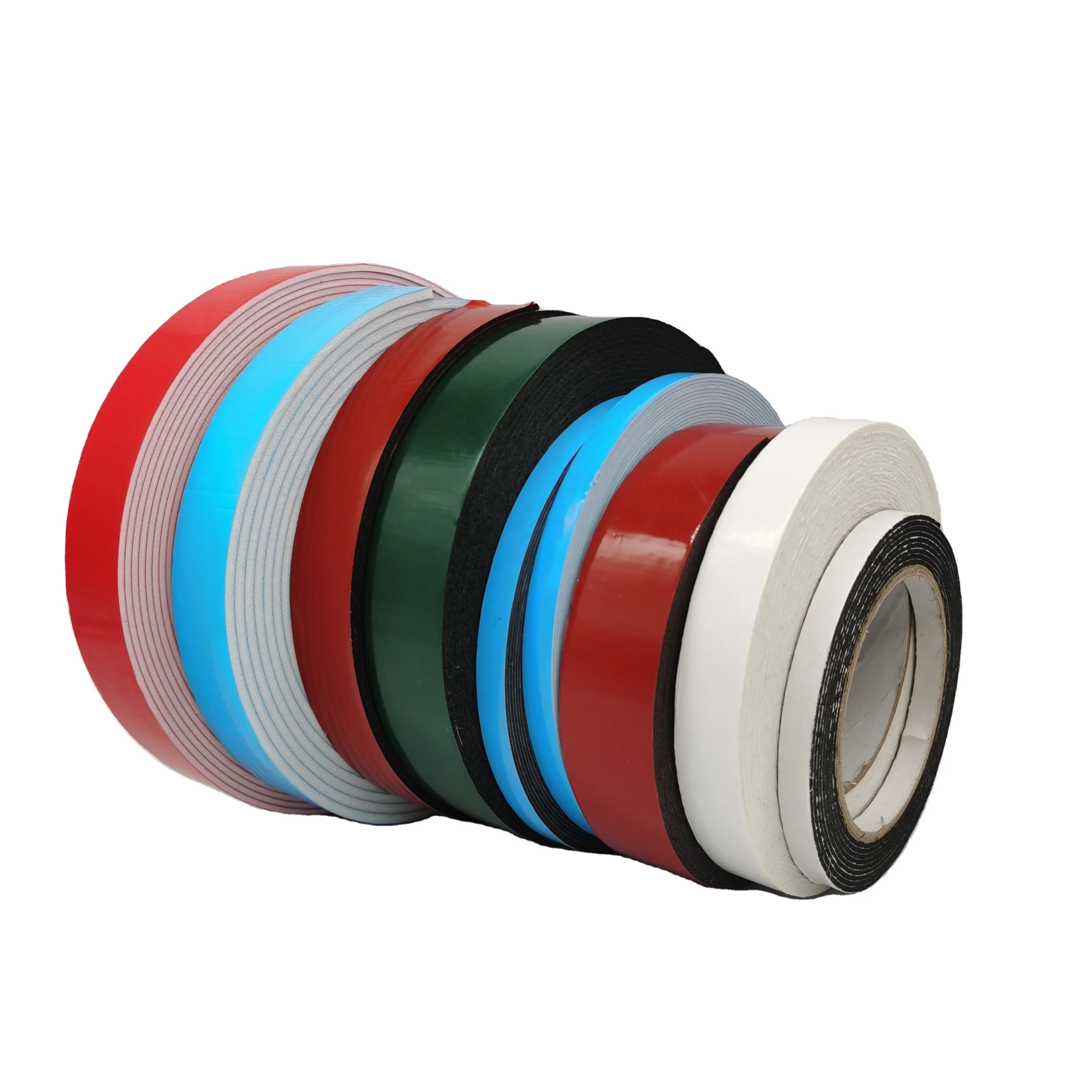 0.5mm 0.8mm 1mm 1.5mm 2mm 3mm 4mm 5mm 6mm Negro Blanca Cinta Doble Cara Faz Espuma Foam Tape