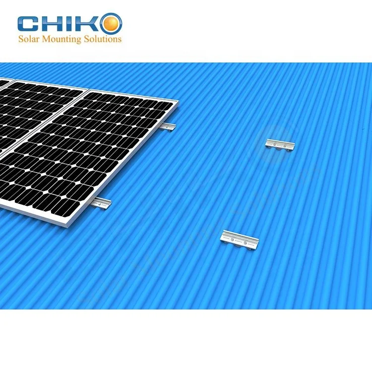 Hot selling metal roof solar mounting with mini rail free for solar power system