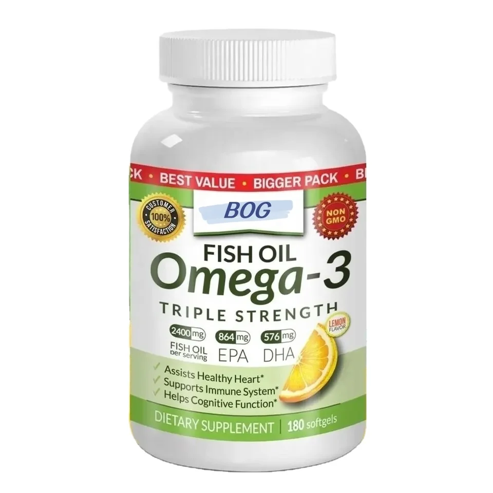 OEM/ODM Omega 3-полный спектр-Количество 180-высокая Формула Концентрата рыбьего жира масло криля