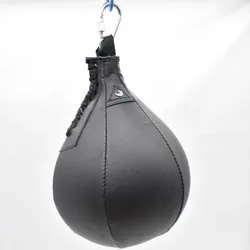 Boxing Punch Bag Pear Shape PU Leather Punching Training Speed ball Training Ball Swivel Boxing Punch Bag Speed bag