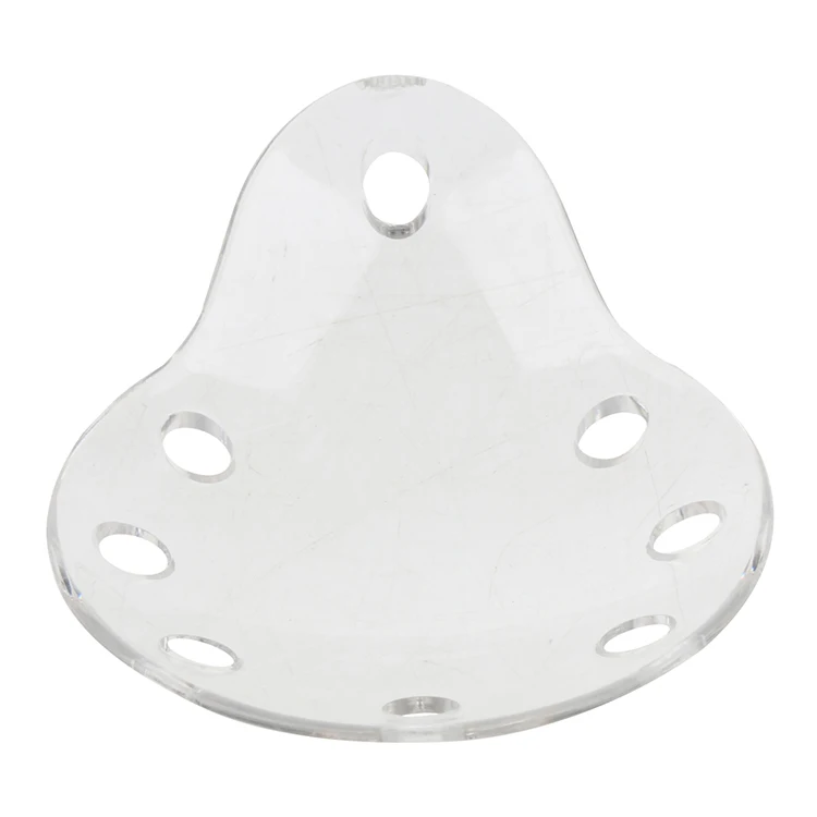Best Sell Medical plastic material eight holes eye shield