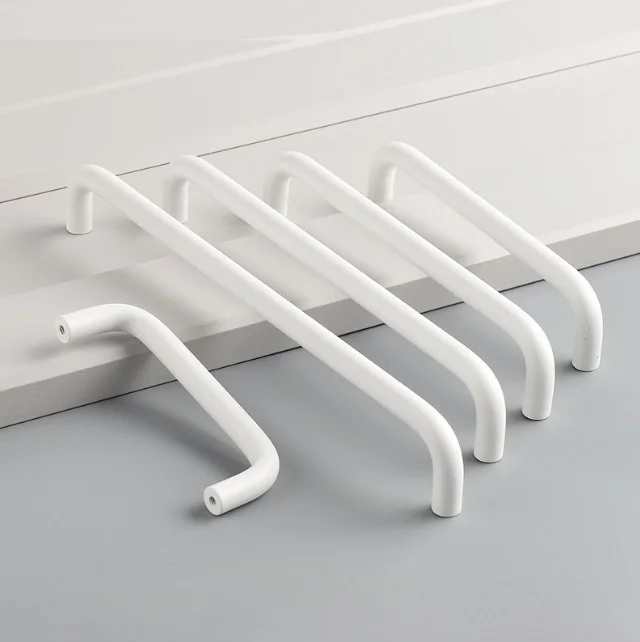 228mm Gold and black Modern High Quality Furniture Handles Gold Brushed Solid Stainless Steel kitchen bar handles