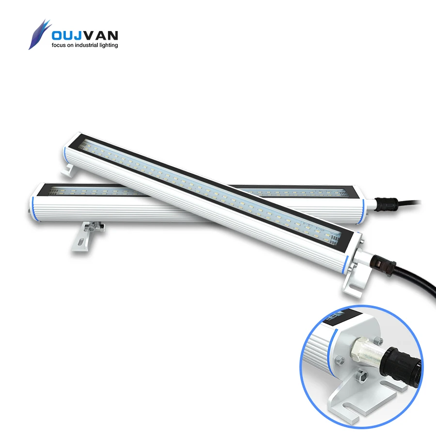 Factory Supply 24V/220V Explosion-Proof Tubular Lighting Led Work Lamp Cnc Machine Tool Lights