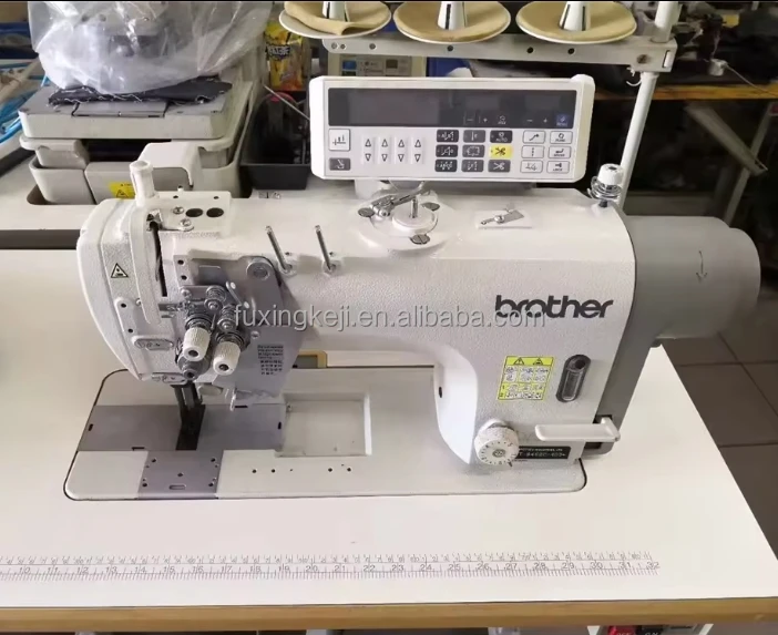 Brand new Brother T-8452C Twin Needle Direct Drive Split Needle Bar Lock Stitch with Thread Trimmer