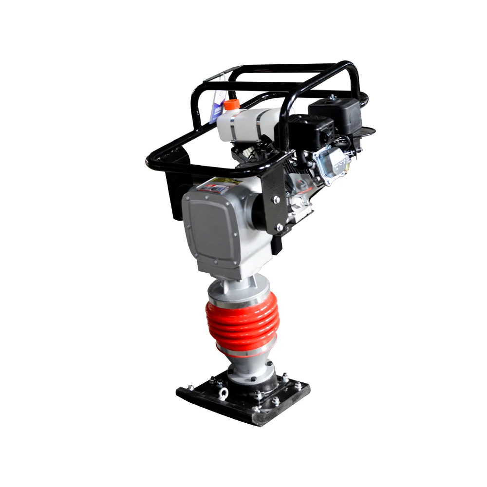 170 Oil Type Electric Foundation Tamper Vertical Vibration Jump Tamper Road Tamper Manual Gasoline Impact Tamper