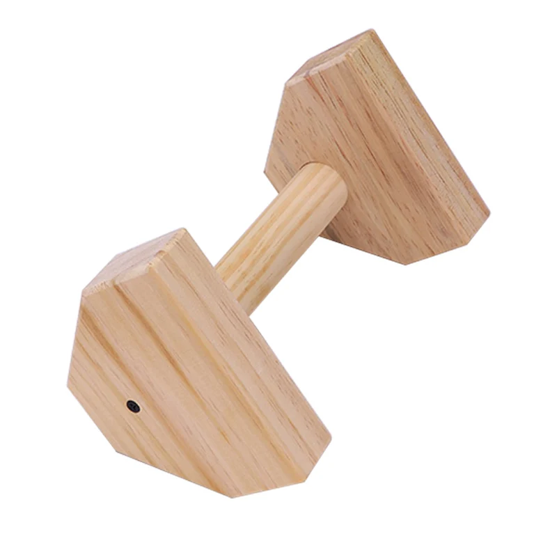 New Design fitness wood push up Handles Wooden Parallel bars gym home body training