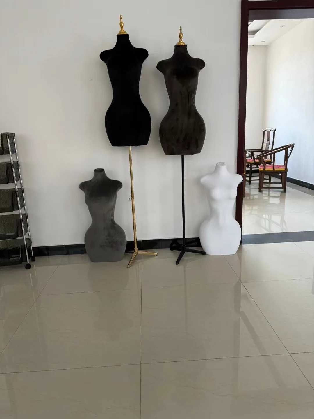 Hard Foam Dummy Women Fabric Tailoring Sewing Female Mannequin Dress Form Adjustable Mannequin Torso Sexy female mannequin